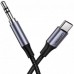 Кабель переходник для наушников Ugreen AV143  Male to USB Type-C Audio Cable3.5mm Braided with Aluminum Shell