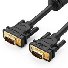 Кабель UGREEN  DV101 DVI (24+1) Male to Male Cable золотистый Plated 5m (11608)