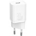 Сетевое зарядное устройство Baseus Super Si Quick Charger IC 30W EU белый (CCSUP-J02)