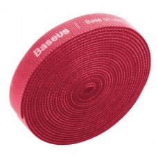 Кабельный органайзер Baseus Colorful Circle Velcro strap 3m красный (ACMGT-F09)