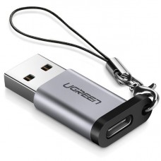 Адаптер UGREEN   US276   USB-A 3.0 to USB-C Adapter серый  (50533)