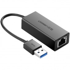 Сетевая карта UGREEN CR111 USB 3.0 Gigabit Ethernet Adapter чорный (20256)