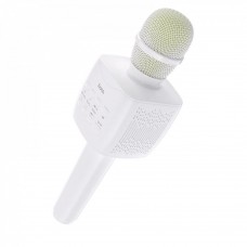 Микрофон-колонка HOCO BK5 Cantando karaoke microphone bluetooth белый Микрофон-колонка HOCO BK5 Cantando karaoke microphone bluetooth белый
