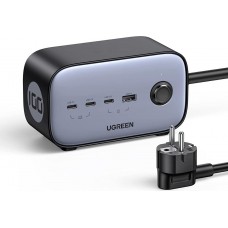 Сетевое зарядное устройство для UGREEN CD270 GaN DigiNest Pro 1*USB-A+3*USB-C 100W EU 1.8m (60167)