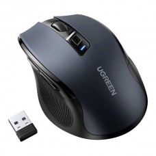Беспроводная мышка компьютерная MU006 UGREEN Portable Wireless Mouse чорный 15063 Мышка для ноутбука и ПК Беспроводная мышка компьютерная MU006 UGREEN Portable Wireless Mouse чорный 15063 Мышка для ноутбука и ПК