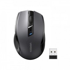 Беспроводная мышка компьютерная UGREEN MU006 Ergonomic Wireless Mouse 2.4G чорный 90855 Мышка для ноутбука и ПК Беспроводная мышка компьютерная UGREEN MU006 Ergonomic Wireless Mouse 2.4G чорный 90855 Мышка для ноутбука и ПК