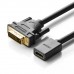 Кабель UGREEN DVI to HDMI чорный (20118)