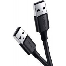 Кабель UGREEN US102 USB-A 2.0 Male to Male 2м чорный (10311)
