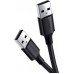 Кабель UGREEN US102 USB-A 2.0 Male to Male 2м чорный (10311)