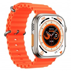 Смарт-часы XO M8 Pro Wireless Charging Smart Sports Watch.BT Call, Track, HeartRate, IP68 Orange