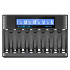Зарядное устройство Rablex RB409 на 8 AA/AAA R3/R6 1.2V
