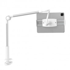 Крепление для телефона Baseus Otaku life rotary adjustment lazy holder Pro серебристый (LUZQ000012) Крепление для телефона Baseus Otaku life rotary adjustment lazy holder Pro серебристый (LUZQ000012)