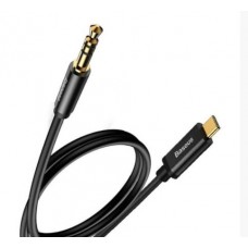 Кабель Baseus Yiven Type-C male To 3.5 male Audio Cable M01 чорный CAM01-01