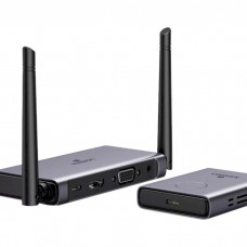 Удлинитель HDMI по Wi-Fi UGREEN CM506 Wireless HDMI Extender Transmitter and Receiver 50m серый (50633A)