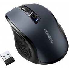 Беспроводная Мышка UGREEN Ergonomic Wireless Mouse MU101 голубой (15807)