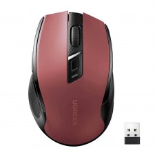 Беспроводная Мышка UGREEN Ergonomic Wireless Mouse MU006 2.4 GHz&BT красный (25752) Беспроводная Мышка UGREEN Ergonomic Wireless Mouse MU006 2.4 GHz&BT красный (25752)