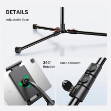 Держатель для смартфона UGREEN LP585 Tablet and Phone Tripod Stand чорный (15647)