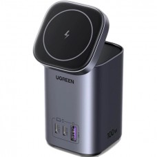 Сетевое зарядное устройство для Ugreen CD342 100W 2-in-1 GaN Charging Station EU серый (15076)