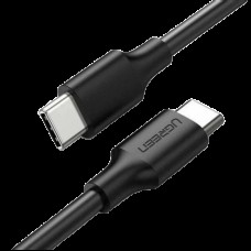 Кабель UGREEN US286 USB 2.0 Type C to Type C Cable Nickel Plating 1.5m (чорный) (UGR-50998)