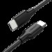 Кабель UGREEN US286 USB 2.0 Type C to Type C Cable Nickel Plating 1.5m (чорный) (UGR-50998)