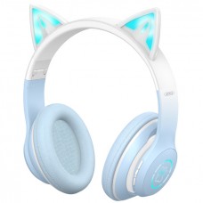 Наушники bluetooth XO BE38 Cats Ear Colourful Lights Headband bluetooth 5.3 RGB-подсветка для мобильных