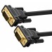 Кабель UGREEN VG101 VGA Male to Male Cable 1m (чорный) (11673)