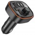 ФМ модулятор Borofone BC59 Heroic car BT FM transmitter  чорный