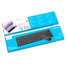 Клавиатура+Мышка HOCO GM17 Wireless business keyboard and mouse set чорный Клавиатура+Мышка HOCO GM17 Wireless business keyboard and mouse set чорный