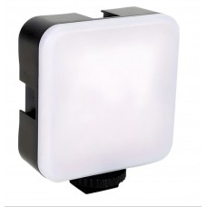 Акамуляторный компактный камерный видеосвет А16 RGB для фото и видео