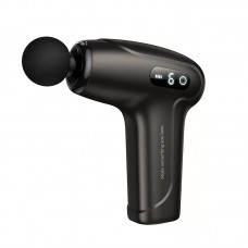 Фитнес массажер для мышц Hoco HP51 Electric mini silent fascia gun [серый]