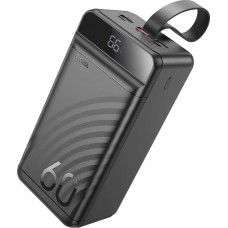 Внешний аккумулятор Hoco J123C Element 22.5W+PD20W 60000mAh чорный