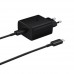 Зарядное устройство SAMSUNG TRIO PD 2в1 65W (EP-TA845XBEGCN) адаптер + кабель TYPE-C - TYPE-C черный