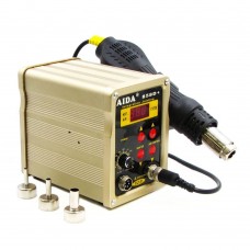 Паяльная станция Aida 858D+ бескомпрессорная, фен, паяльник Паяльная станция Aida 858D+ бескомпрессорная, фен, паяльник