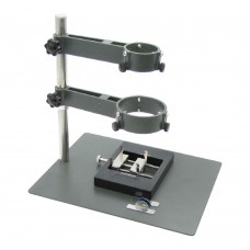 Держатель фена (третья рука) JP-304 (диаметр крепёжных колец 41мм и 63мм) с 2мя держателями плат