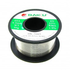 Припой Baku BK-5005 (0.5 мм, Sn 63% , Pb 35.1%, rma 1.9%)
