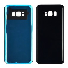 Заднее стекло корпуса для Samsung G955F Galaxy S8 Plus Midnight черный (чёрное)