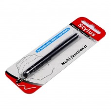 Стилус ёмкостный , металлический, чёрный Стилус ёмкостный , металлический, чёрный