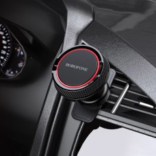 Автодержатель Borofone BH12 магнитный черный красный
