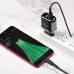 Сетевое зарядное устройство Borofone BA25A 2 USB черное + кабель USB to MicroUSB