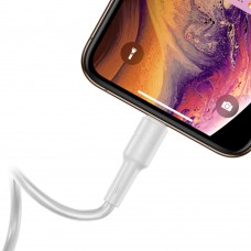 Кабель Borofone BX30 USB to Lightning 1m белый