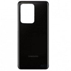 Заднее стекло корпуса для Samsung G988F Galaxy S20 Ultra (2020) Cosmic черный (чёрное)