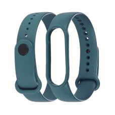 Ремешок силиконовый для Xiaomi Mi Band 5/ 6 цвет 15 тёмно-бирюзовый Ремешок силиконовый для Xiaomi Mi Band 5/ 6 цвет 15 тёмно-бирюзовый