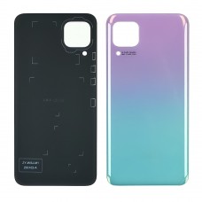 Задняя крышка для Huawei P40 Lite Light розовый/ синий (розово-голубая)