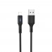 Кабель Hoco U79 с индикатором USB to Lightning 1.2m черный