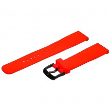 Ремешок силиконовый Semi-twill универсальный 20mm оранжевый Ремешок силиконовый Semi-twill универсальный 20mm оранжевый