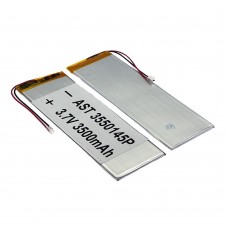 Аккумулятор 3550145P универсальный с контроллером, 3,4 х 52 х 145 мм (3500 mAh)/ для планшета