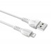 Кабель Borofone BX51 USB to Lightning 1m белый