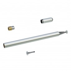 Стилус ёмкостный, высокоточный, Jot Pro , с магнитом, металлический, с запасным наконечником, серебристый Стилус ёмкостный, высокоточный, Jot Pro , с магнитом, металлический, с запасным наконечником, серебристый