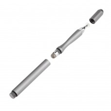 Стилус ёмкостный, высокоточный, Jot Pro , двусторонний, с изгибом, металлический, серебристый Стилус ёмкостный, высокоточный, Jot Pro , двусторонний, с изгибом, металлический, серебристый