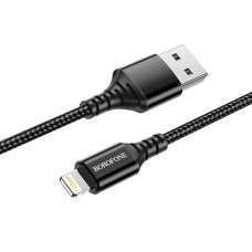 Кабель Borofone BX54 USB to Lightning 1m черный
